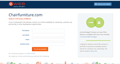 Desktop Screenshot of chairfurniture.com